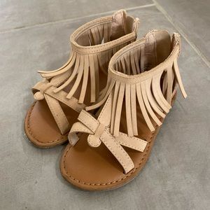 Toddler moccasin sandals